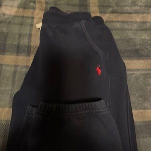 Navy blue polo sweatpants (14-16)